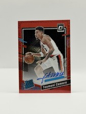 TOUMANI CAMARA - 2023-24 Donruss Optic #282 - CHOICE - Rated Rookie Autograph