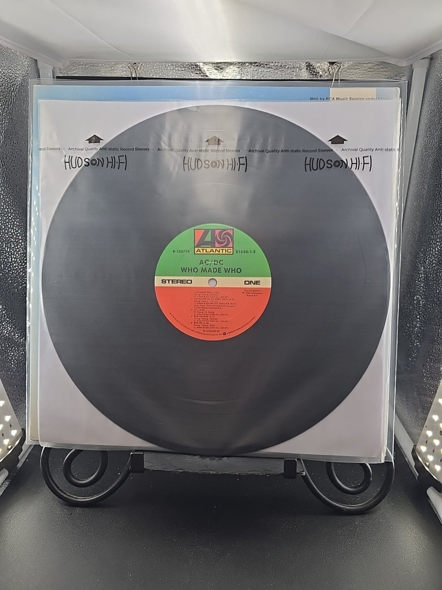 AC/DC Who Made Who 1986 LP Atlantic Records 81650-1-E Club Ed SP