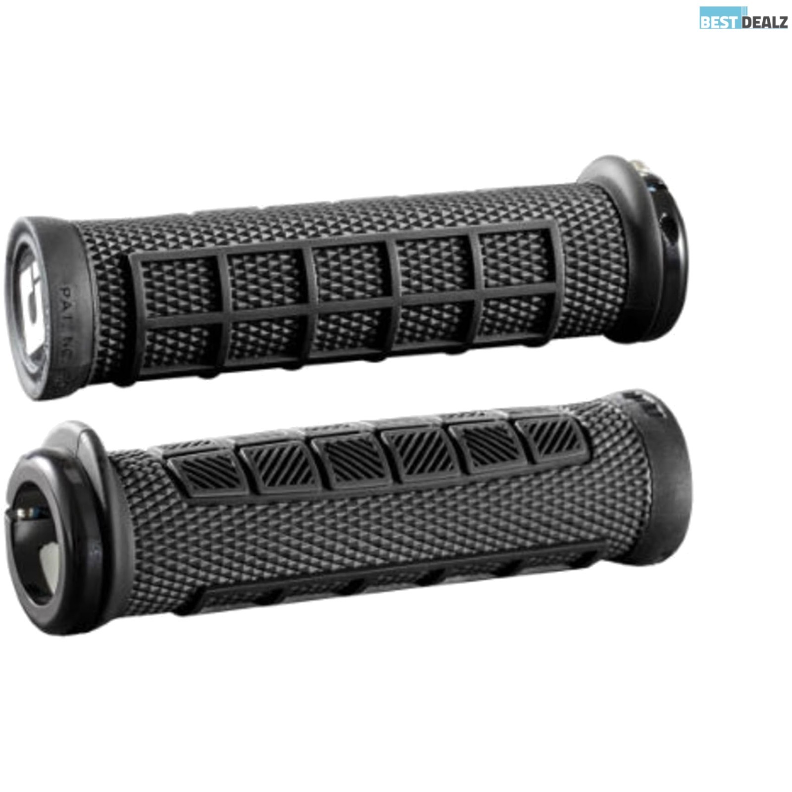 ODI Elite Pro Grips - Ergonomic Black Bicycle Grips for Ulti