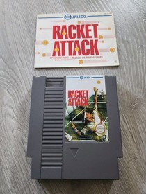 Racket Attack Nintendo NES mit Anleitung 
