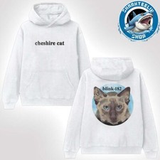 Blink 182 Merch Cheshire Cat Album Cover 2025 Unisex Hoodie