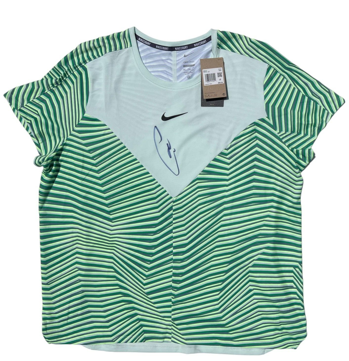 カルロスアルカラス 直筆サイン入りウインブルドンポロシャツ topps