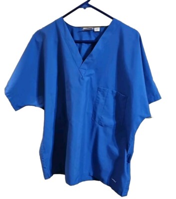 Landau Unisex Reversible V-Neck Scrub Top - 7502 | eBay