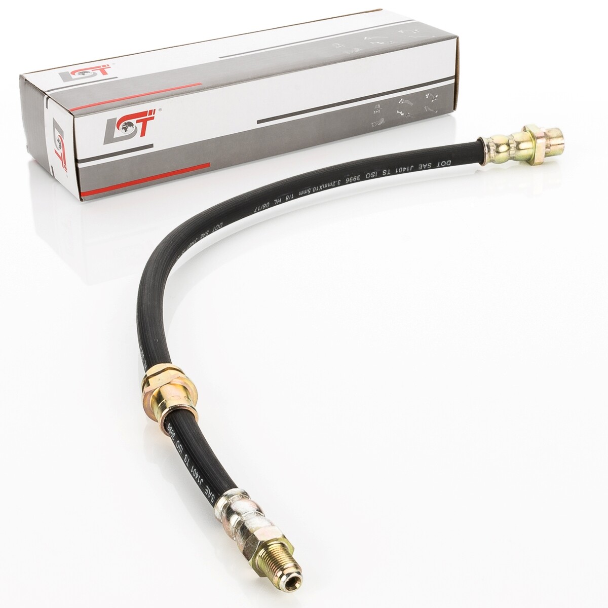 1x Brake Hose Rear for BMW X6 E71 E72 F16 - 430 mm