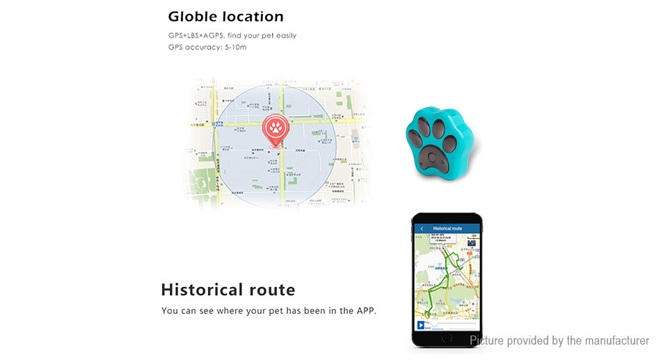 3G WCDMA Pet GPS Tracker Wifi Locator Dog Cat Anti-lost Device & Wifi fence Superaanbiedingen
