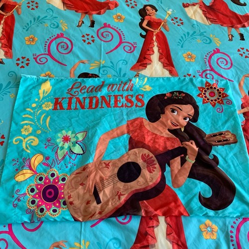 Juego de sábanas dobles de 3 piezas Disney Elena of Avalor multicolor ajustado/plano/funda de almohada - Imagen 4 de 7