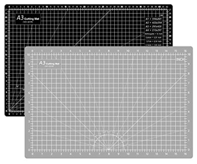 Estera de corte rotatoria de doble cara con autocuración de 12x18 pulgadas