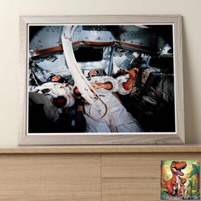 Apollo 8 Prime Crew: professionelles Foto 10''x8''