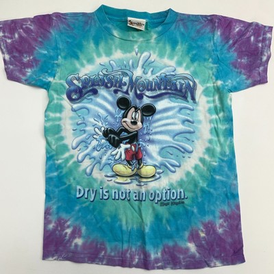 splash mountain tie dye shirt