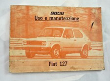  MANUALE FIAT  MECCANICO AUTOMOBILISMO AUTO D'EPOCA FIAT 127 L USO MANUTENZIONE