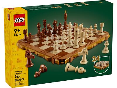 LEGO  40719 Traditionelles Schachspiel NEU OVP EXKLUSIV!