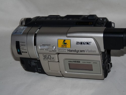 Sony CCD-TRV87 Stereo HI8 HI 8 8mm Video8 Camcorder VCR Player Video Transfer - Picture 3 of 7