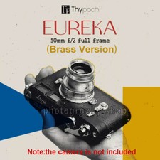 Thypoch Eureka 50mm f/2 Classic Brass Version Full Frame Lens for Leica M Mount