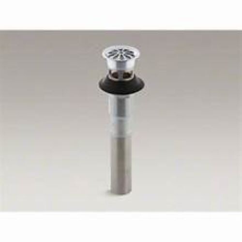 Kohler K-7129-A Lavatory Grid Drain With Overflow - Vibrant Brushed Steel - Picture 1 of 1
