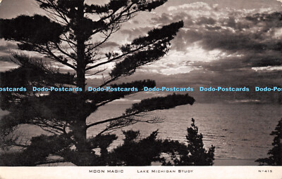 R344890 Lake Michigan Studie Moon Magic C R Kinder Original Kamera Studie