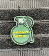 M67 Frag Grenade Army Weapon Tactical Morale Patch PVC