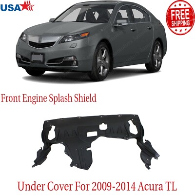 New Front Engine Splash Shield Under Cover For 2009-2014