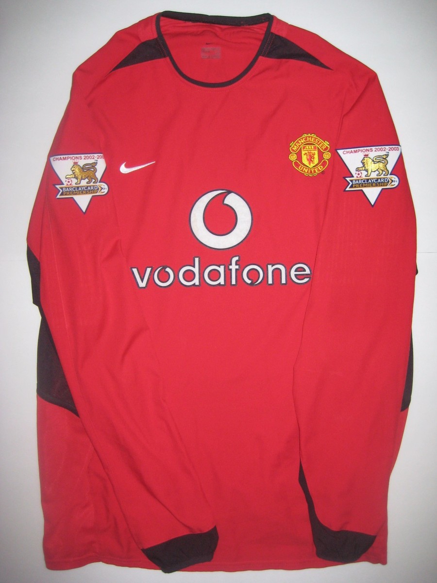 2003-2004 Nike Manchester United Cristiano Ronaldo Long 2003-2004 Nike Manchester United Cristiano Ronaldo Long