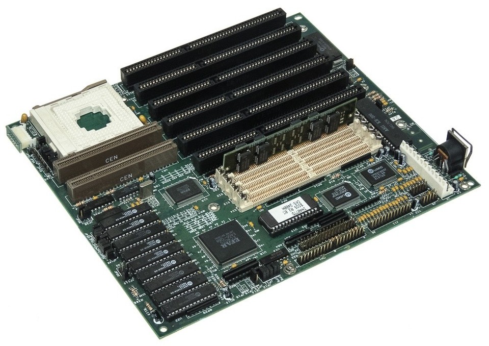 MOTHERBOARD MITAC IH4077D SOCKET 3 ISA DRAM 4116328 | eBay