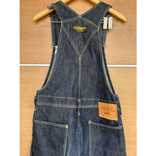 IRON HEART 805 21oz Selvedge Double Knee Overalls W30 EXC IRON HEART 805 21oz Selvedge Double Knee Overalls W30 EXC