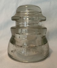 Armstrong Clear Glass DPI 57 61 Insulator Made in the USA