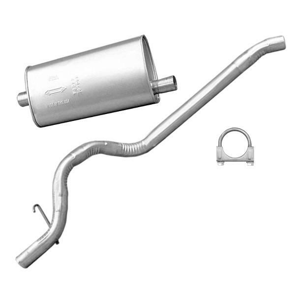 Échappement silencieux avec tube arrière pour Jeep Cherokee XJ 1993 à 1995