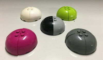 LEGO   - basic brick brick dome 3x3x2 ball dome top in segments #88293