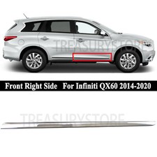 Front Right Side For Infiniti Jx35 2013 Qx60 2014-2020 Door Moulding 80870-3ja0a Front Right Side For Infiniti Jx35 2013 Qx60 2014-2020 Door Moulding 80870-3ja0a
