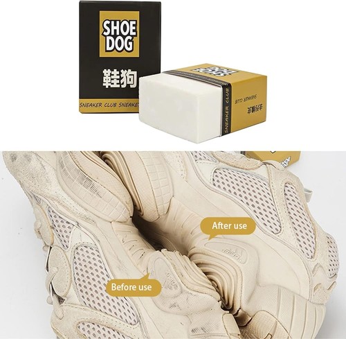 Blocco Pulitore Gomma Pelle Scamosciata Sneakers Scarpe Detergente Macchia Gomma Pulita - Foto 3 di 4