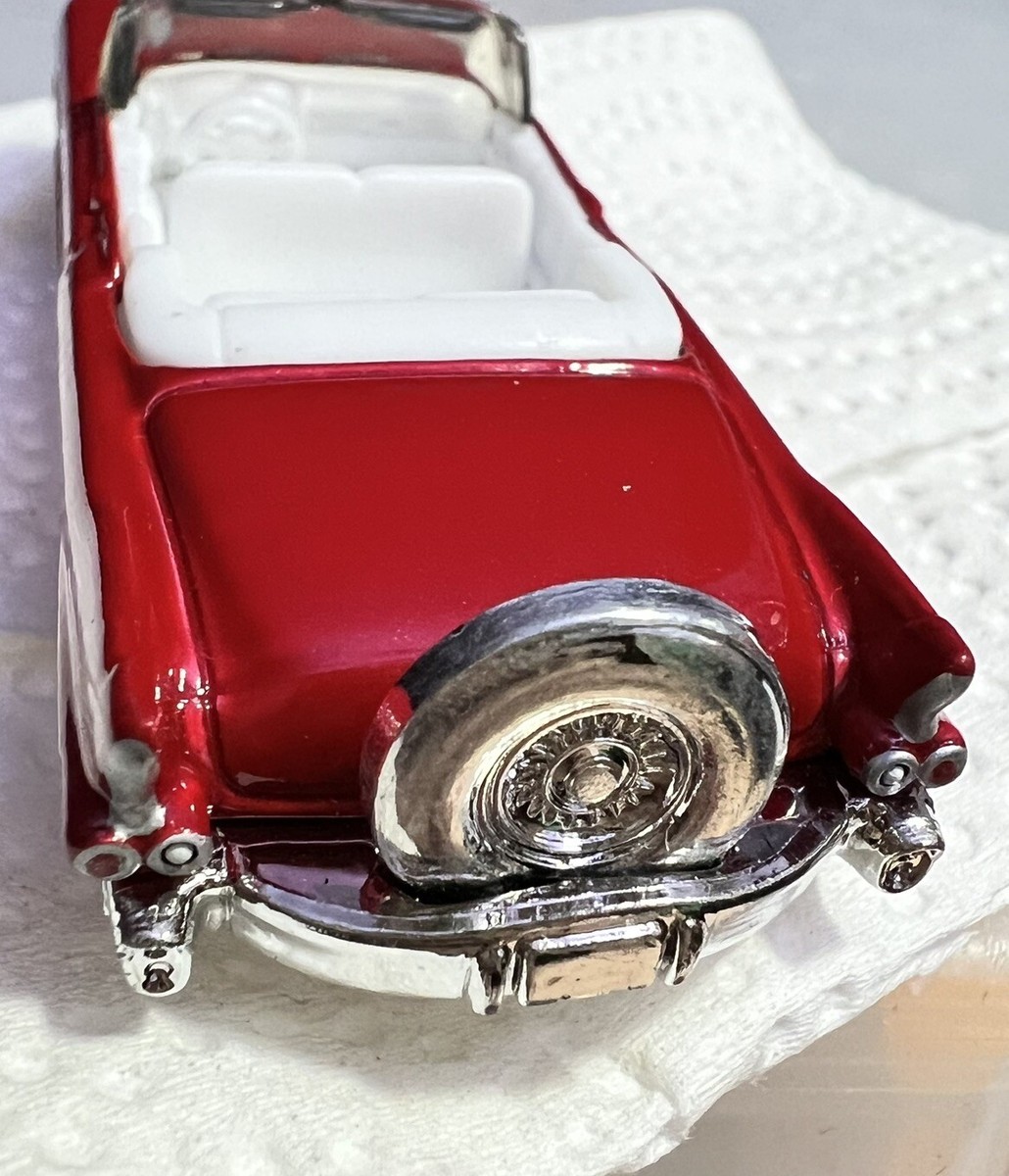 Cadillac Car Eldorado 1956 Red Convertible Matchbox Mattel 2000