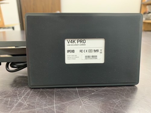 New in Box IPEVO V4K PRO Ultra HD USB Document Camera AI Enhanced Mic CDVU-10IP - Picture 4 of 7