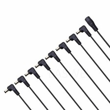 8 Way Daisy Chain Cable For Electric Guitar Effect Pedal Power Supply Cord Lead