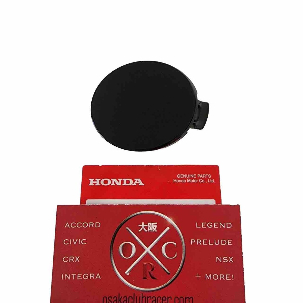 New OEM 2011-2012 Honda CR-Z Front Tow Hook Cover Crystal Black