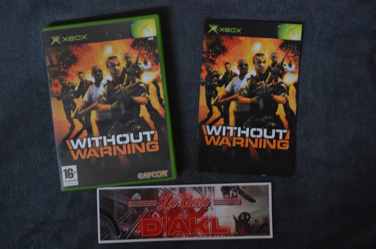 Jeu rare Without Warning complet sur Xbox Classic 1st gen - FR TTBE