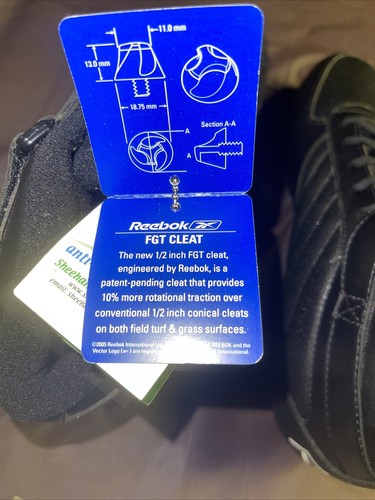 Herren Reebok FGT S. Carter Jay-Z Fußballschuhe Größe 12,5 Neu ohne Karton - Bild 11 von 12