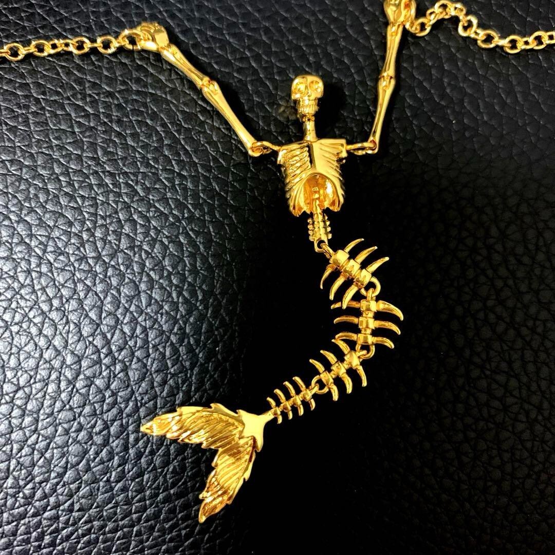 Vivienne Westwood アリエル スケルトン 人魚 ネックレス