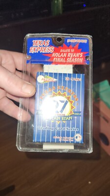 Nolan Ryan Texas Express Set 30 Cards Unopened 