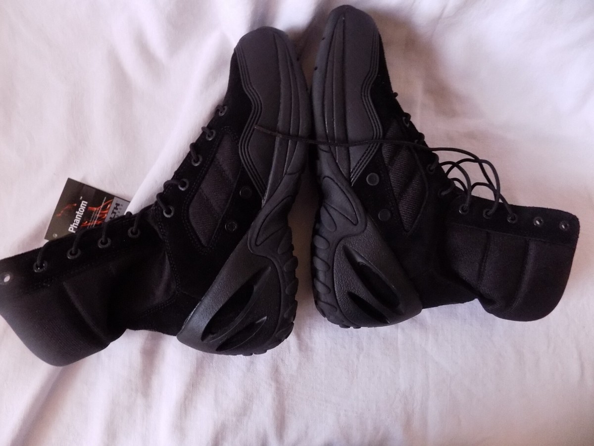 Five Ten 5.10 Valor Boots Men\'s 8 triple black Tactical Combat Lace Up Ankle Five Ten 5.10 Valor Swat Boots Men main image 2