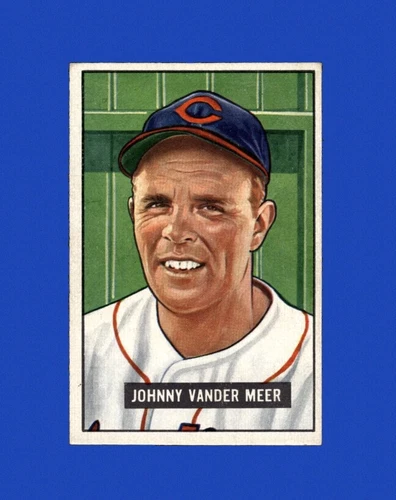 1951 Bowman Set-Break #223 Johnny Vandermeer EX-EXMINT *GMCARDS*