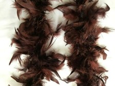 2M FEATHER BOA COSTUME ACCESSORY FANCY DRESS BURLESQUE Easter Sunday 15 COLOUR