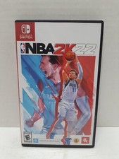 Display Case Only No Game: NBA 2K22 Nintendo Switch Authentic