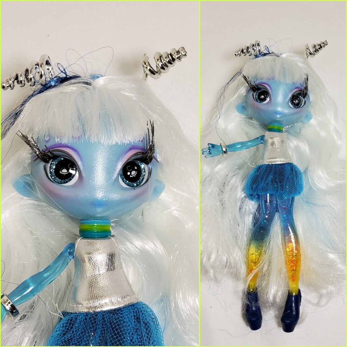 UNA VERSE NOVI STARS GLITTER FILLED LEGS MGA DOLL missing hand