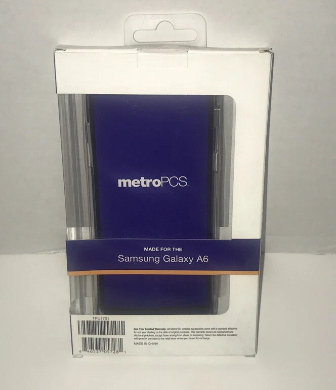 Funda Gel Diseño ESTILO Samsung Galaxy A6 OEM Metropcs ¡Funda Original! ¡Nuevo!  Foto 2 de 2