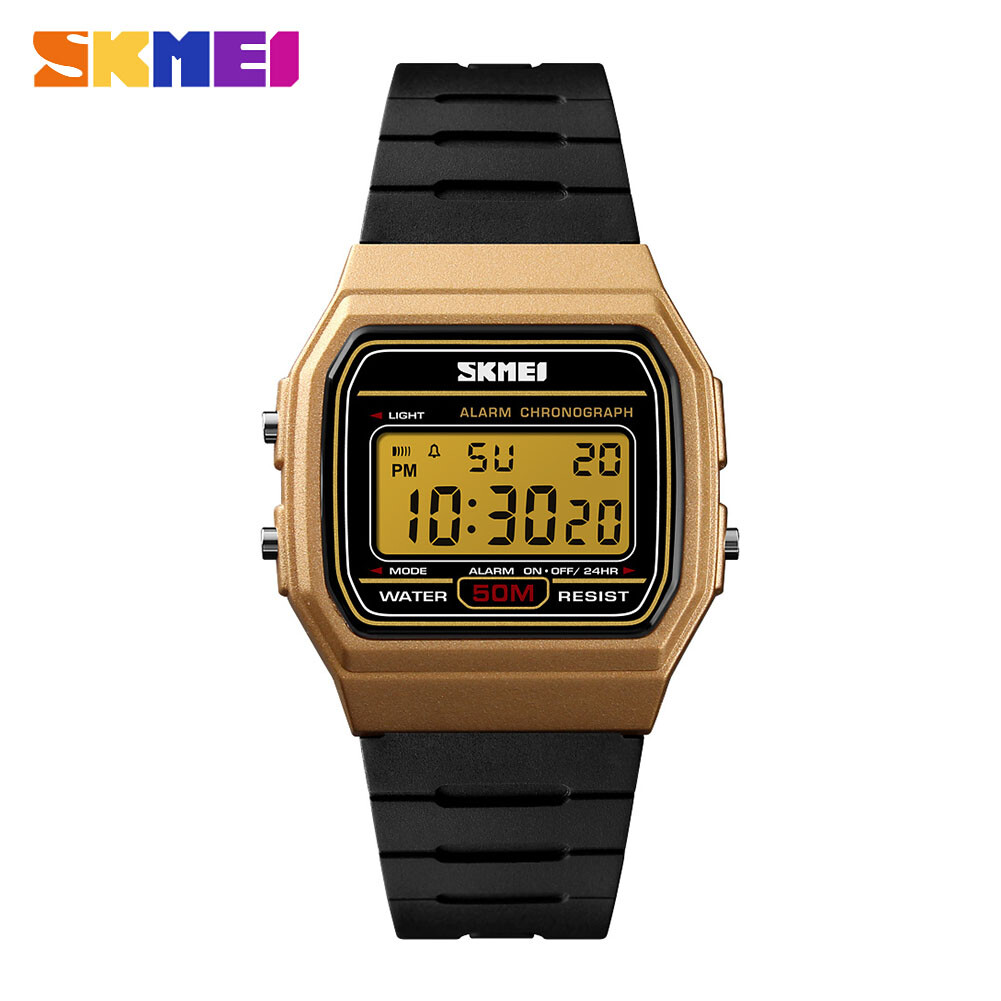 SKMEI 1412 Ladies' Sports Watch Chrono Alarm Men's Digital 50 m Waterproof  Wrist
