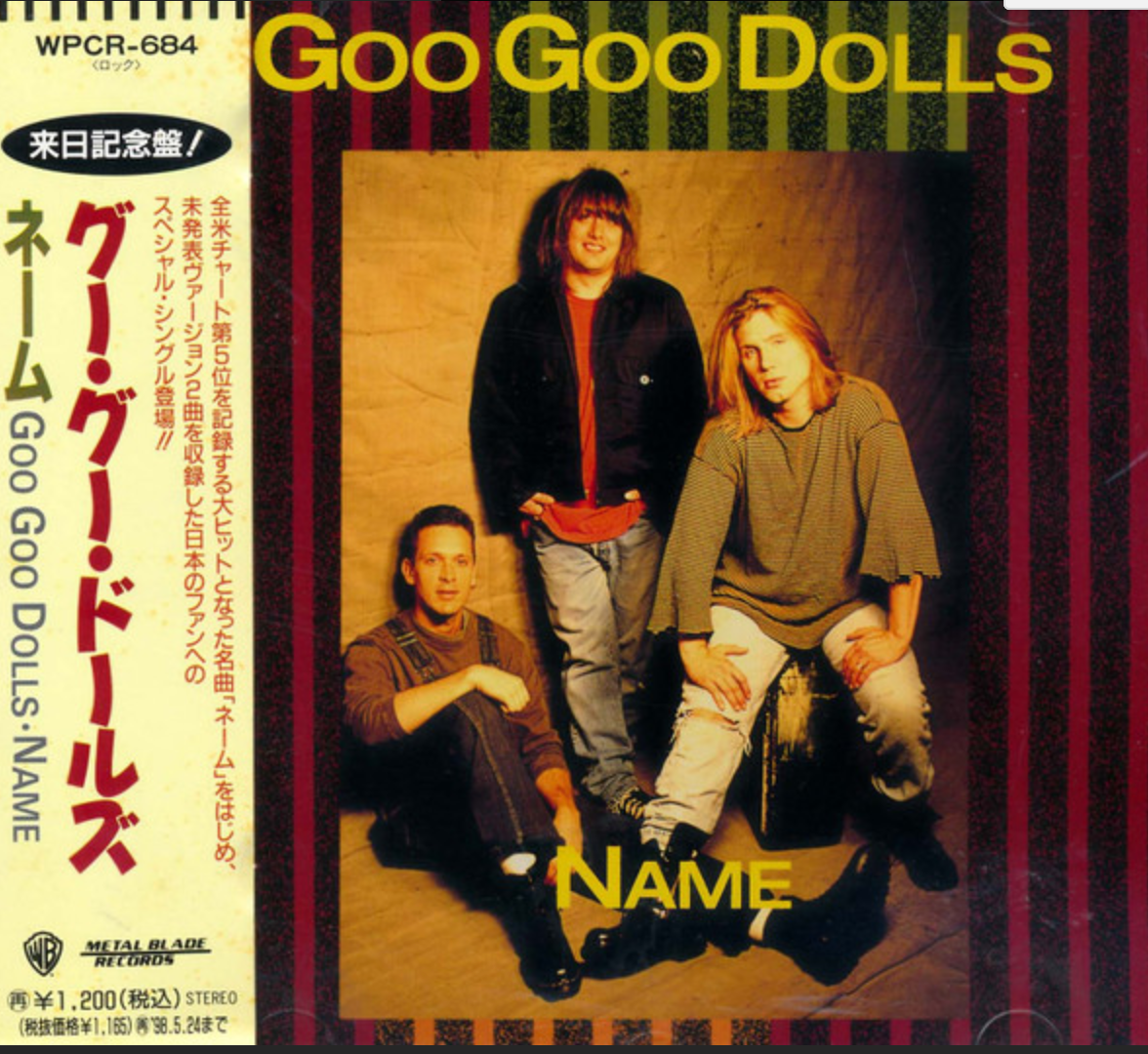 Goo Goo Dolls – Name (1995) Warner/Metal Blade CD single NEW JAPAN