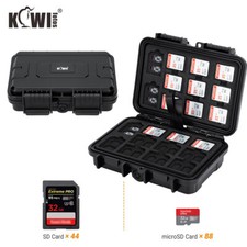 132 Slots Memory Card Case Separate Holder for 44 SD SDHC SDXC  88 Micro SD MSD