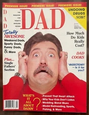 DAD magazine PREMIERE ISSUE March 1990 64 pages RARE