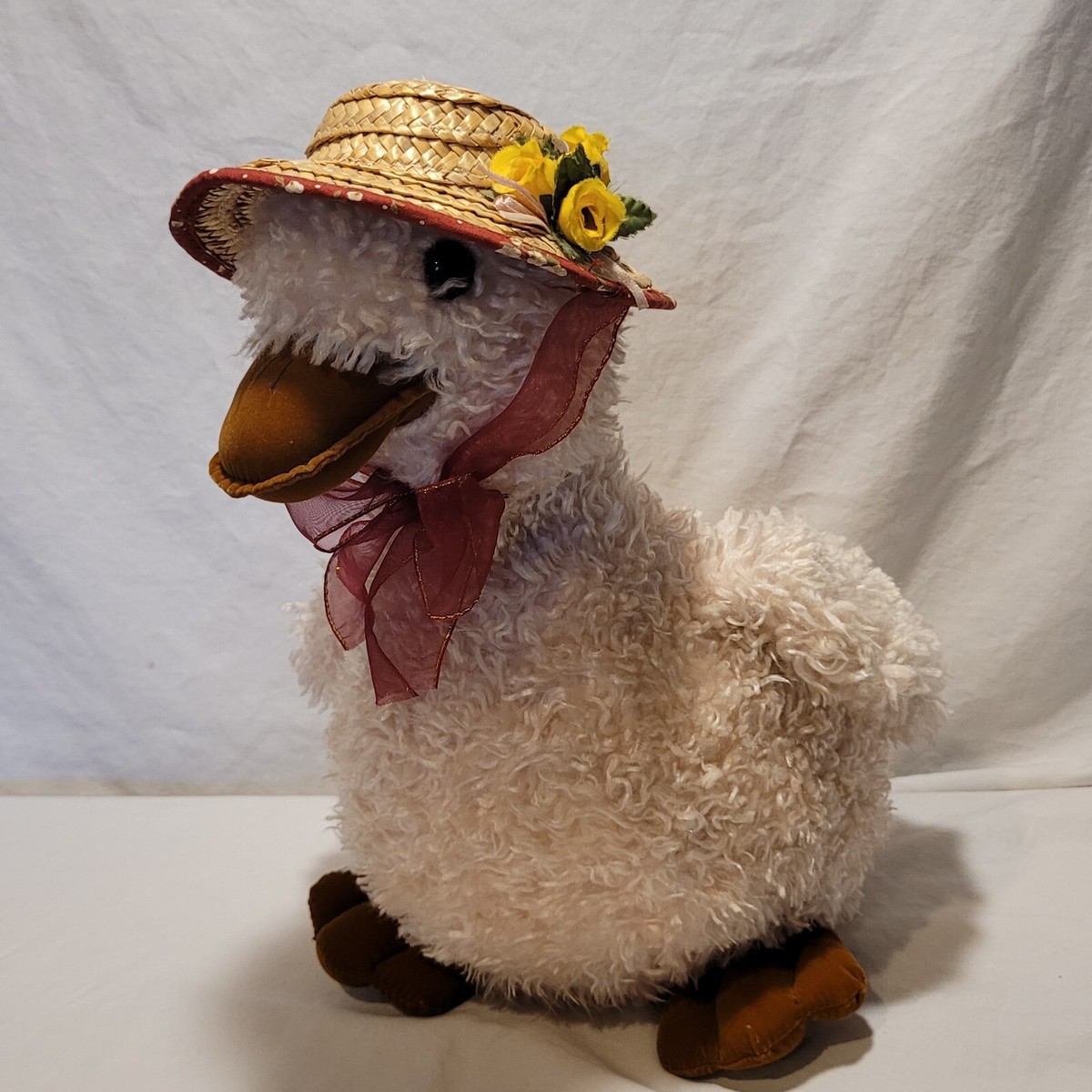 Walmart Goose Plush Straw Hat 14