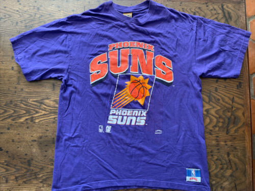 Phoenix Suns Nutmeg T-Shirt NBA Basketball Vintage 90s Men XL Made