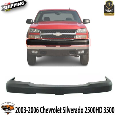 Front Bumper Upper Cover For 2003-2006 Chevrolet Silverado 2500HD 3500